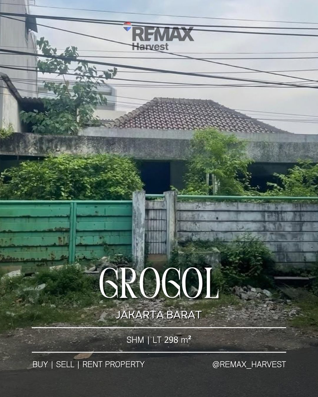 Rumah Hitung Tanah Grogol Jakarta Barat