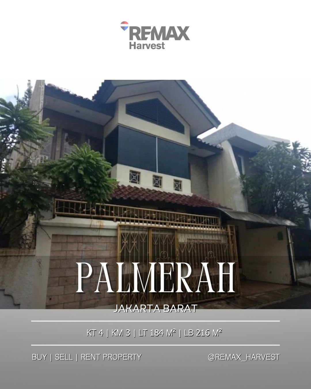 Rumah Palmerah Jakarta Barat